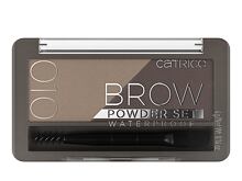 Set a paletka na obočí Catrice Brow Powder Set Waterproof 4 g 020 Ash Brown