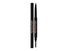 Tužka na obočí Makeup Revolution London Duo Brow Definer 0,15 g Brown