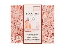 Sprchový gel L'Occitane Cherry Blossom Body Care Gift Set 250 ml Kazeta