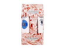 Krém na ruce L'Occitane Shea Butter Hugs & Kisses 30 ml Kazeta