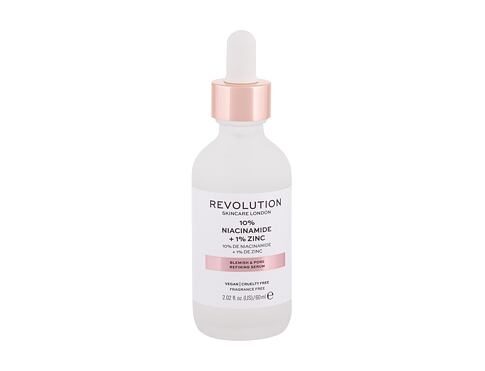 Pleťové sérum Revolution Skincare Skincare 10% Niacinamide + 1% Zinc 60 ml poškozená krabička