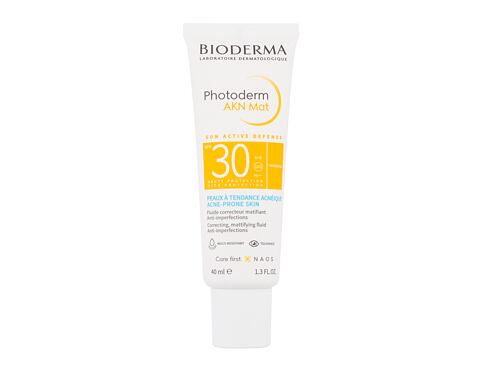 Denní pleťový krém BIODERMA Photoderm AKN Matifying Fluid SPF30 40 ml