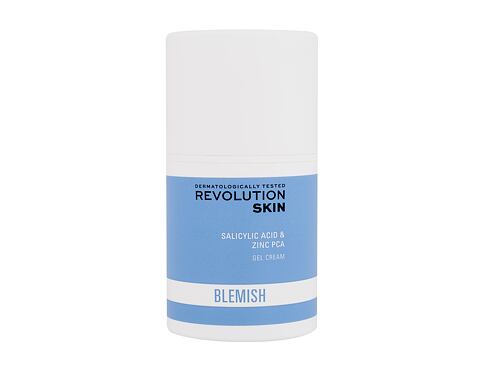 Denní pleťový krém Revolution Skincare Blemish Salicylic Acid & Zinc PCA Gel Cream 50 ml