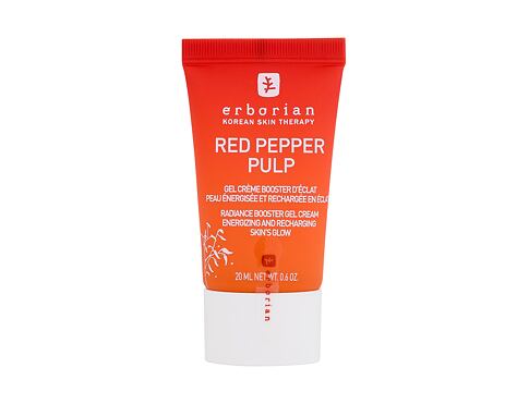 Pleťový gel Erborian Red Pepper Pulp Radiance Booster Gel Cream 20 ml