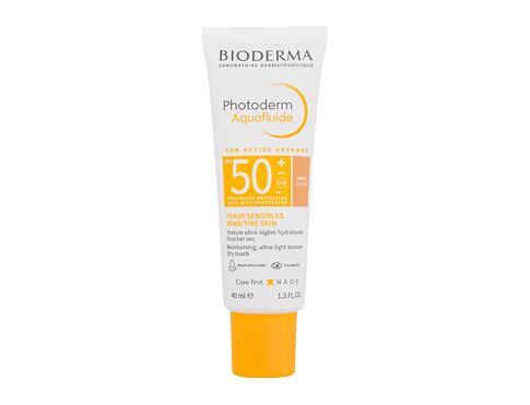 Opalovací přípravek na obličej BIODERMA Photoderm Aquafluid Tinted SPF50+ 40 ml Golden