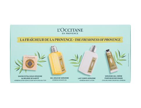 Sprchový gel L'Occitane Verveine (Verbena) The Freshness Of Provence 70 ml Kazeta