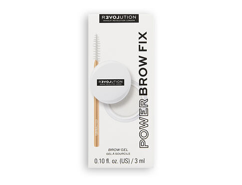 Gel a pomáda na obočí Revolution Relove Power Brow Fix 3 ml