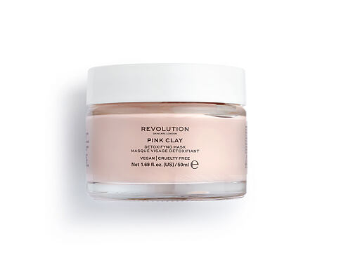 Pleťová maska Revolution Skincare Pink Clay Detoxifying 50 ml