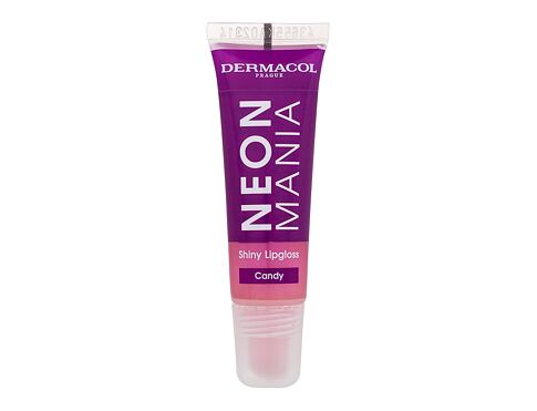 Lesk na rty Dermacol Neon Mania Shiny Lipgloss 10 ml Candy