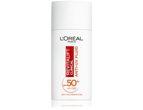 Denní pleťový krém L'Oréal Paris Revitalift Clinical Anti-UV Fluid SPF50+ 50 ml