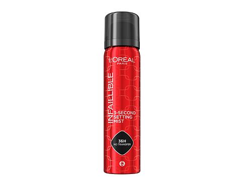 Fixátor make-upu L'Oréal Paris Infaillible 3-Second Setting Mist 75 ml