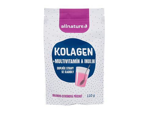 Doplněk stravy Allnature Kolagen + Multivitamín a Inulin 110 g