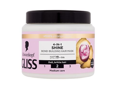 Maska na vlasy Schwarzkopf Gliss Shine 4-in-1 Hair Mask 400 ml