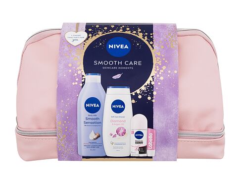 Tělové mléko Nivea Smooth Care Skincare Moments 400 ml Kazeta