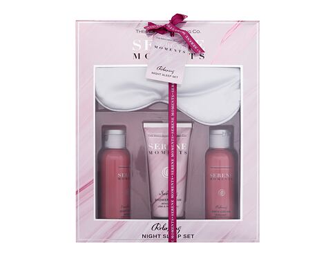 Tělové mléko The Indulgent Bathing Co. Serene Moments Relaxing Night Sleep Set 100 ml poškozená krabička Kazeta