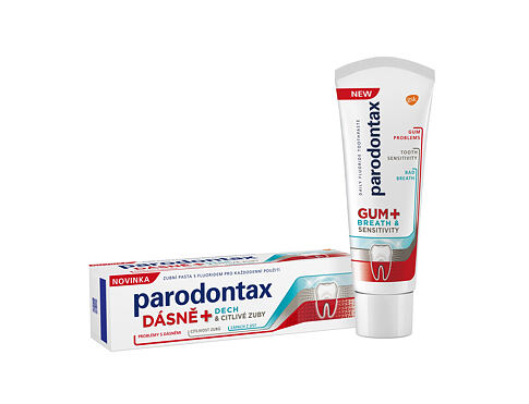 Zubní pasta Parodontax Gum+ Breath & Sensitivity 75 ml