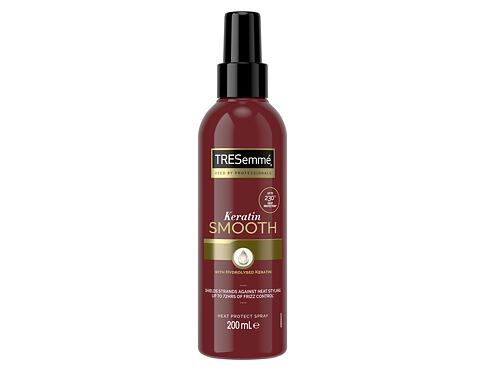 Pro tepelnou úpravu vlasů TRESemmé Keratin Smooth Heat Protect Spray 200 ml