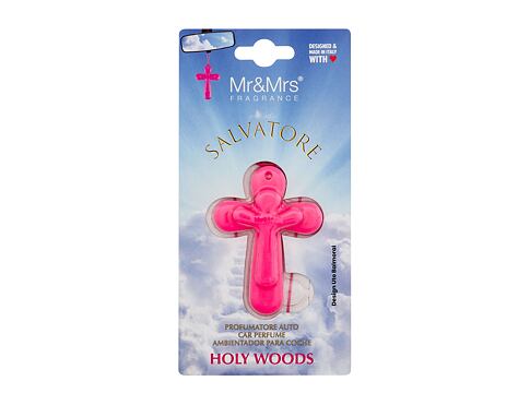 Vůně do auta Mr&Mrs Fragrance Salvatore Holy Woods Fuchsia 1 ks