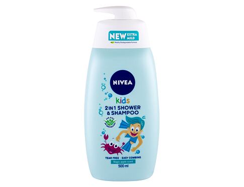 Sprchový gel Nivea Kids 2in1 Shower & Shampoo Magic Apple Scent 500 ml