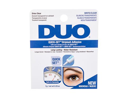 Lepidlo na řasy Ardell Duo Quick-Set Striplash Adhesive White/Clear 7 g