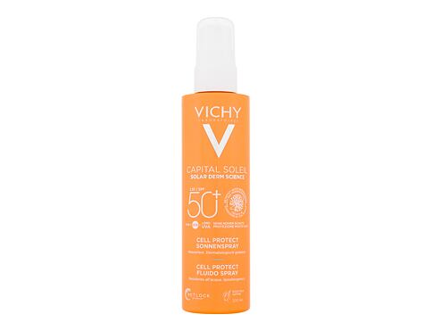 Opalovací přípravek na tělo Vichy Capital Soleil Cell Protect Water Fluid Spray SPF50+ 200 ml