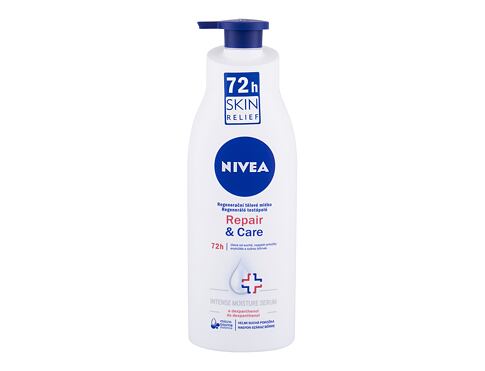 Tělové mléko Nivea Repair & Care 72h 400 ml poškozený flakon