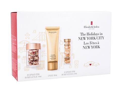 Pleťové sérum Elizabeth Arden Ceramide Vitamin C Capsules Radiance Renewal Serum 30 ks poškozená krabička Kazeta