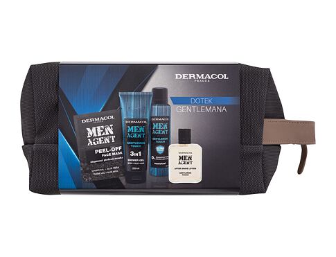 Sprchový gel Dermacol Men Agent Gentleman Touch 3in1 250 ml Kazeta