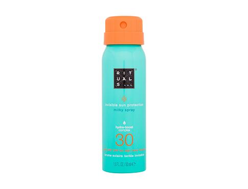 Opalovací přípravek na tělo Rituals The Ritual Of Karma Invisible Sun Protection Milky Spray SPF30 50 ml