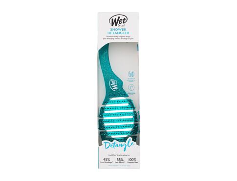 Kartáč na vlasy Wet Brush Shower Detangler 1 ks Teal Glitter