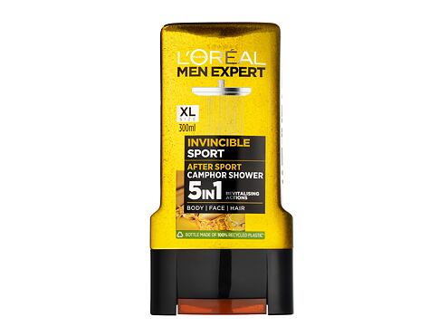 Sprchový gel L'Oréal Paris Men Expert Invincible Sport 5 in 1 300 ml