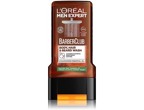 Sprchový gel L'Oréal Paris Men Expert Barber Club Body, Hair & Beard Wash 300 ml