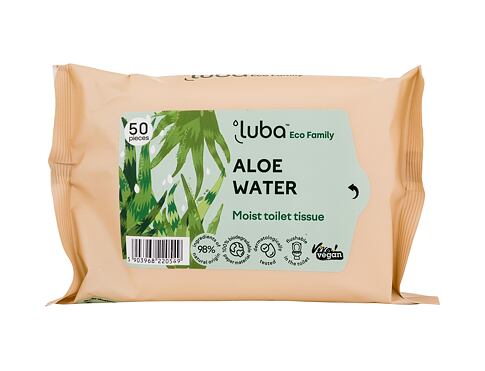 Vlhčený toaletní papír Luba Eco Family Aloe Water 50 ks