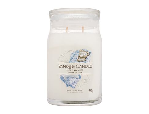 Vonná svíčka Yankee Candle Signature Soft Blanket 567 g