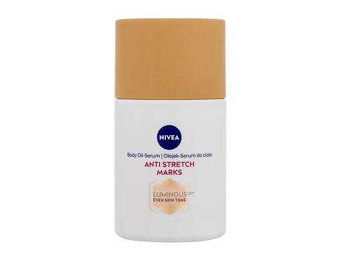 Tělový olej Nivea Luminous 630 Anti Stretch Marks Body Oil-Serum 100 ml