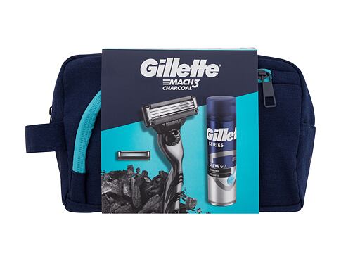 Holicí strojek Gillette Mach3 Charcoal 1 ks Kazeta