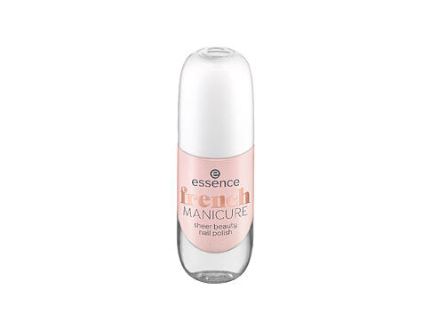 Lak na nehty Essence French Manicure Sheer Beauty Nail Polish 8 ml 01 Peach Please!