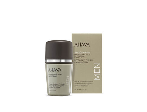 Deodorant AHAVA Men Time To Energize Magnesium Rich 50 ml