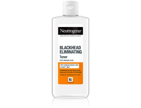 Pleťová voda a sprej Neutrogena Blackhead Eliminating Toner 200 ml