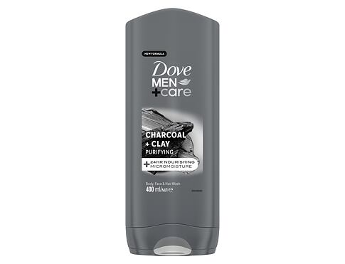 Sprchový gel Dove Men + Care Charcoal + Clay 400 ml