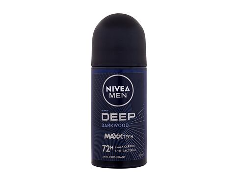 Antiperspirant Nivea Men Deep Black Carbon 72H 50 ml