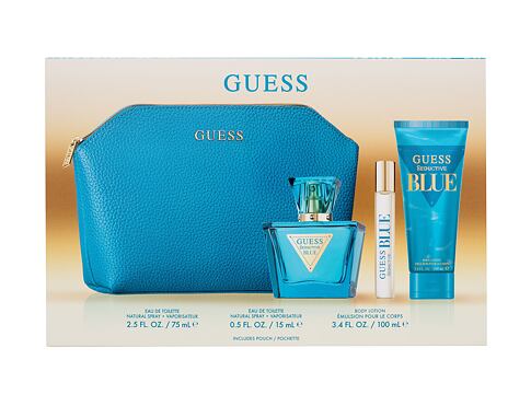 Toaletní voda GUESS Seductive Blue 75 ml poškozená krabička Kazeta