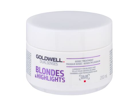 Maska na vlasy Goldwell Dualsenses Blondes & Highlights 60 Sec Treatment 200 ml