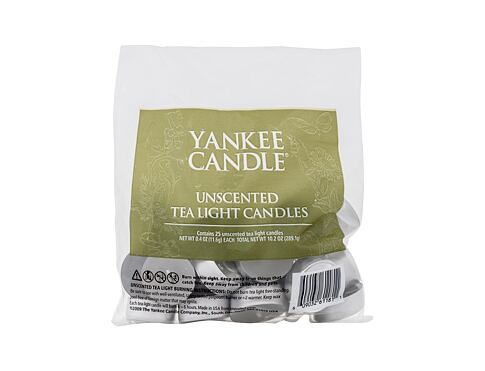 Vonná svíčka Yankee Candle Tea Light Candles Unscented 290 g