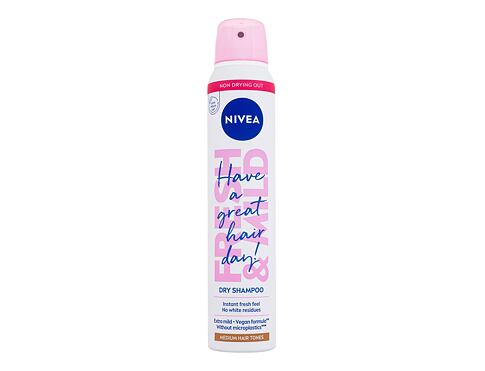 Suchý šampon Nivea Fresh & Mild Medium Hair Tones 200 ml