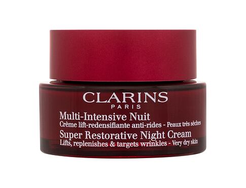 Noční pleťový krém Clarins Super Restorative Night Cream Very Dry Skin 50 ml