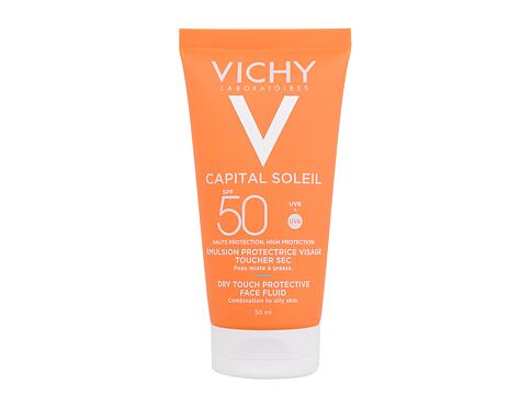 Opalovací přípravek na obličej Vichy Capital Soleil Dry Touch Protective Face Fluid SPF50 50 ml