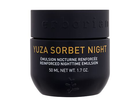 Noční pleťový krém Erborian Yuza Sorbet Night Reinforced Nighttime Emulsion 50 ml