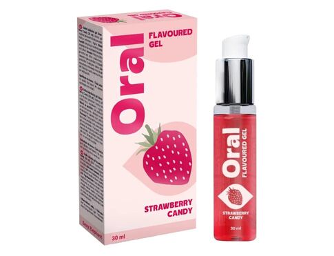 Lubrikační gel Sexy Elephant Oral Flavoured Gel Strawberry Candy 30 ml