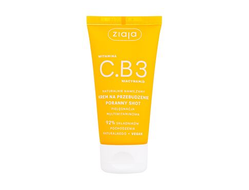 Denní pleťový krém Ziaja Vitamin C.B3 Niacinamide Morning Shot Wake Up Cream 50 ml